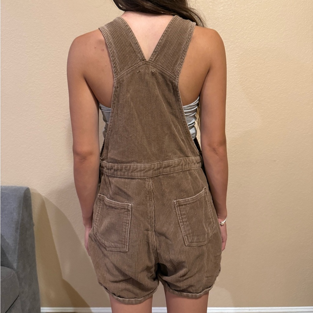 princess polly brown overalls - Picture 2 of 3